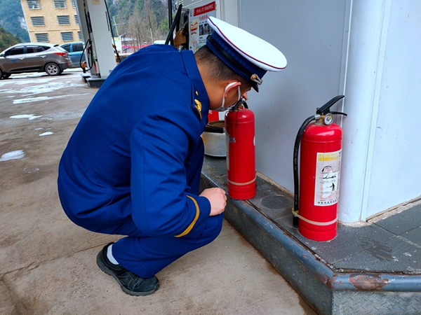 桑植消防開展"315"消防產品專項檢查