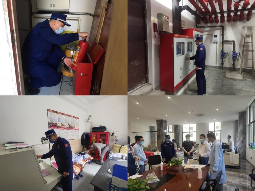 麗水支隊(duì)聯(lián)合多部門開(kāi)展疫情防控集中隔離點(diǎn)消防安全專項(xiàng)檢查行動(dòng)