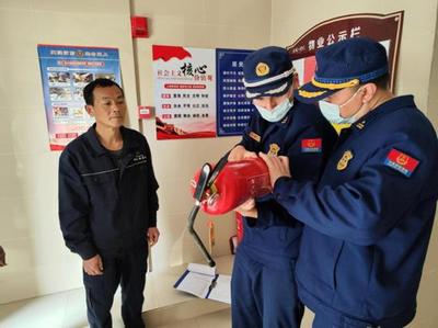 咸寧多部門開展物業(yè)服務企業(yè)小區(qū)消防產品專項檢查